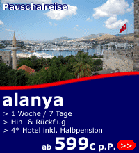 1 Woche Alanya ab 599 Euro