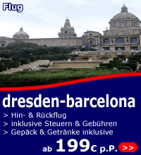 Flüge Dresden-Barcelona ab 199 Euro