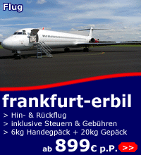 flüge frankfurt-erbil ab 899 euro