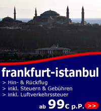 flüge frankfurt-istanbul ab 99 euro