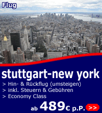 Flüge Stuttgart-New York ab 489 Euro