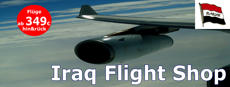 Iraq FlightShop von meine reiseprofis