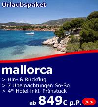 Pauschalreise Mallorca 7 Tage ab 849 euro