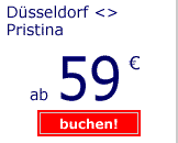 Düsseldorf-Pristina ab 79 Euro